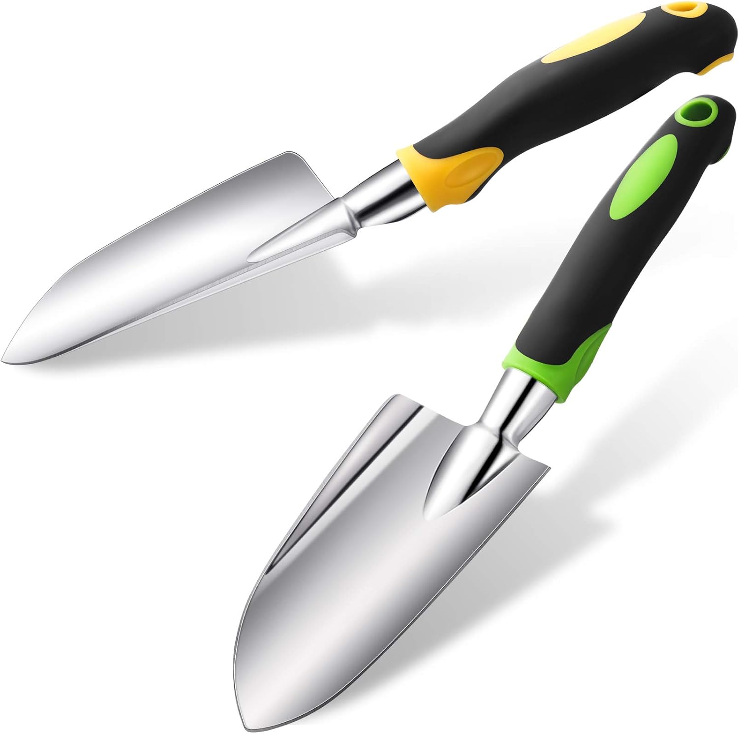 Aluminum Garden Trowel Set with Non Slip Handles for Digging and Planting Image 2