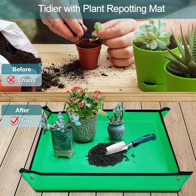 Garden Tool Set With Shovel And Trowel, Rust Resistant Essentials Kit Image 2