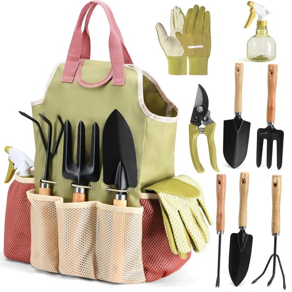 Heavy Duty Garden Tool Set with Storage Bag